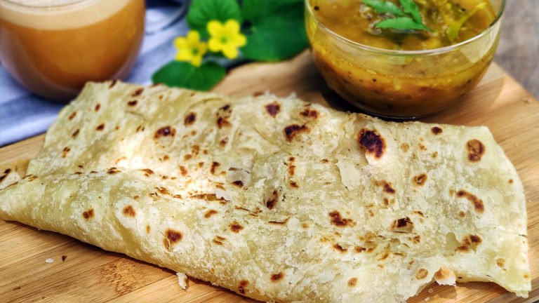 Roti Canai Indian Flatbread With Dhal My Lovely Recipes