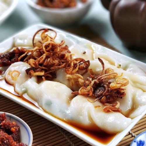 Hong Kong Style Chee Cheong Fun - My Lovely Recipes