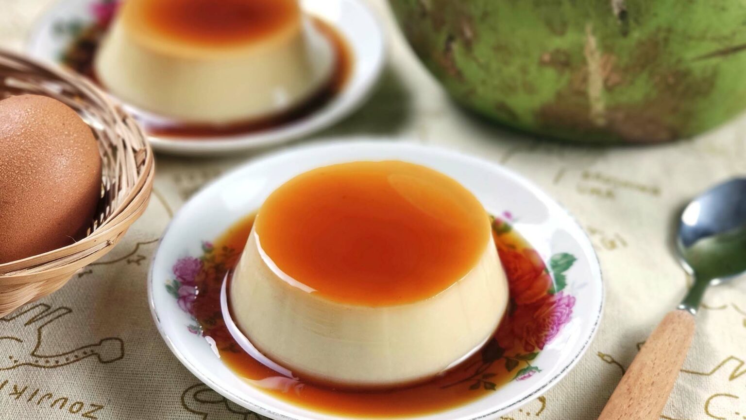 Crème Caramel (Coconut Custard Pudding) My Lovely Recipes