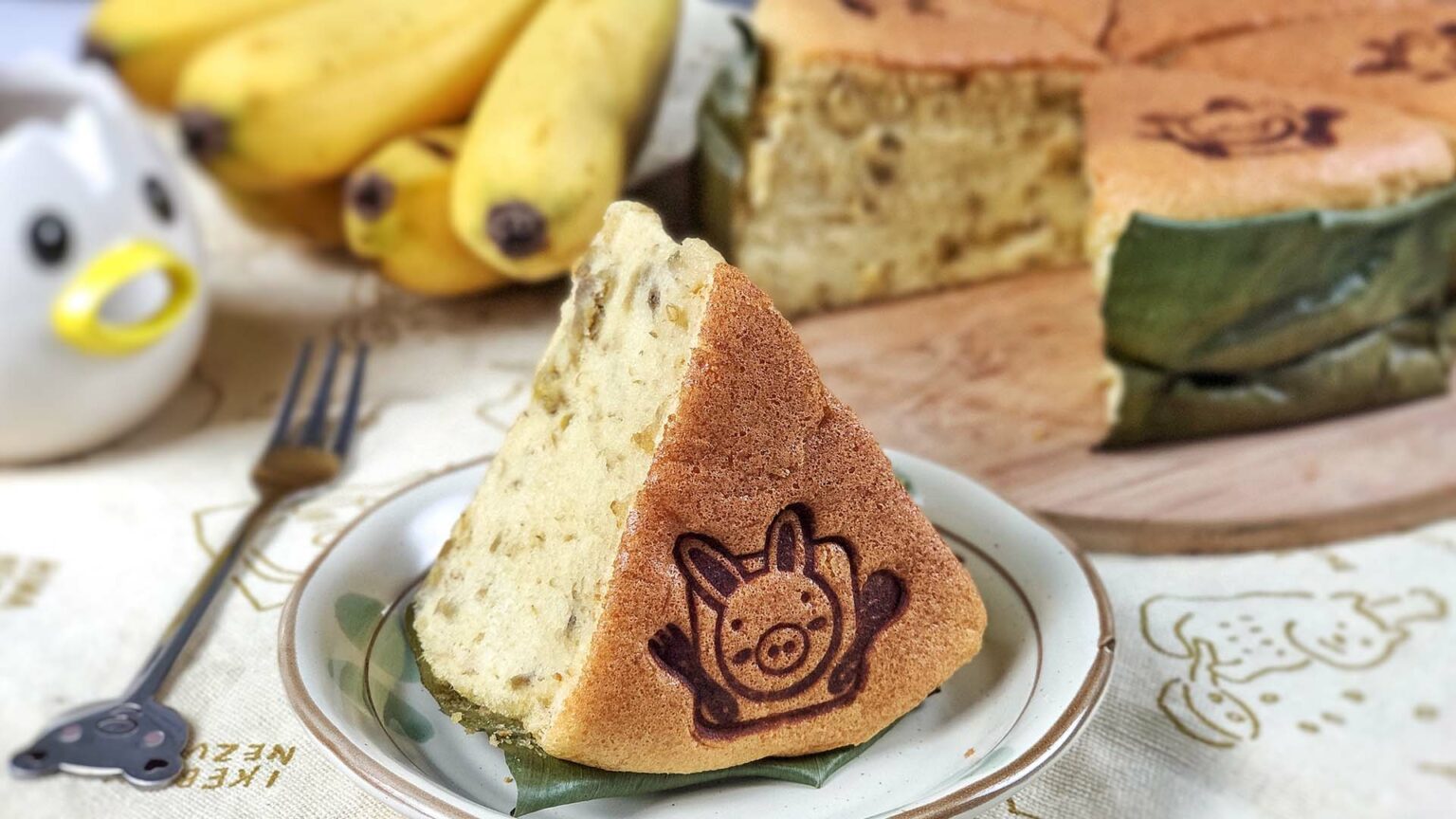 Banana Castella Cake, super moist, soft and fluffy! My Lovely Recipes