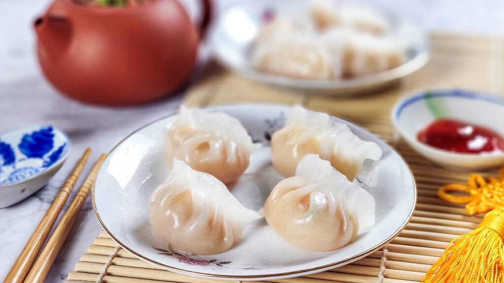 Har Gow (Steamed Shrimp Dumplings) - My Lovely Recipes