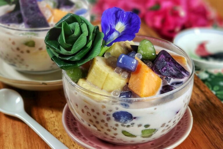 Bubur Cha Cha / Pengat (Coconut Milk Dessert) - My Lovely Recipes