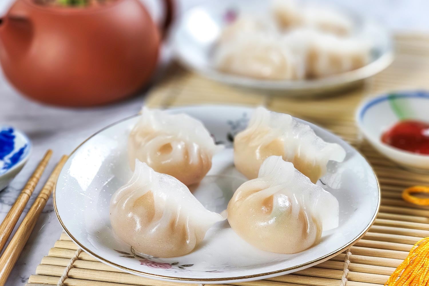 Har Gow (Steamed Shrimp Dumplings) - My Lovely Recipes