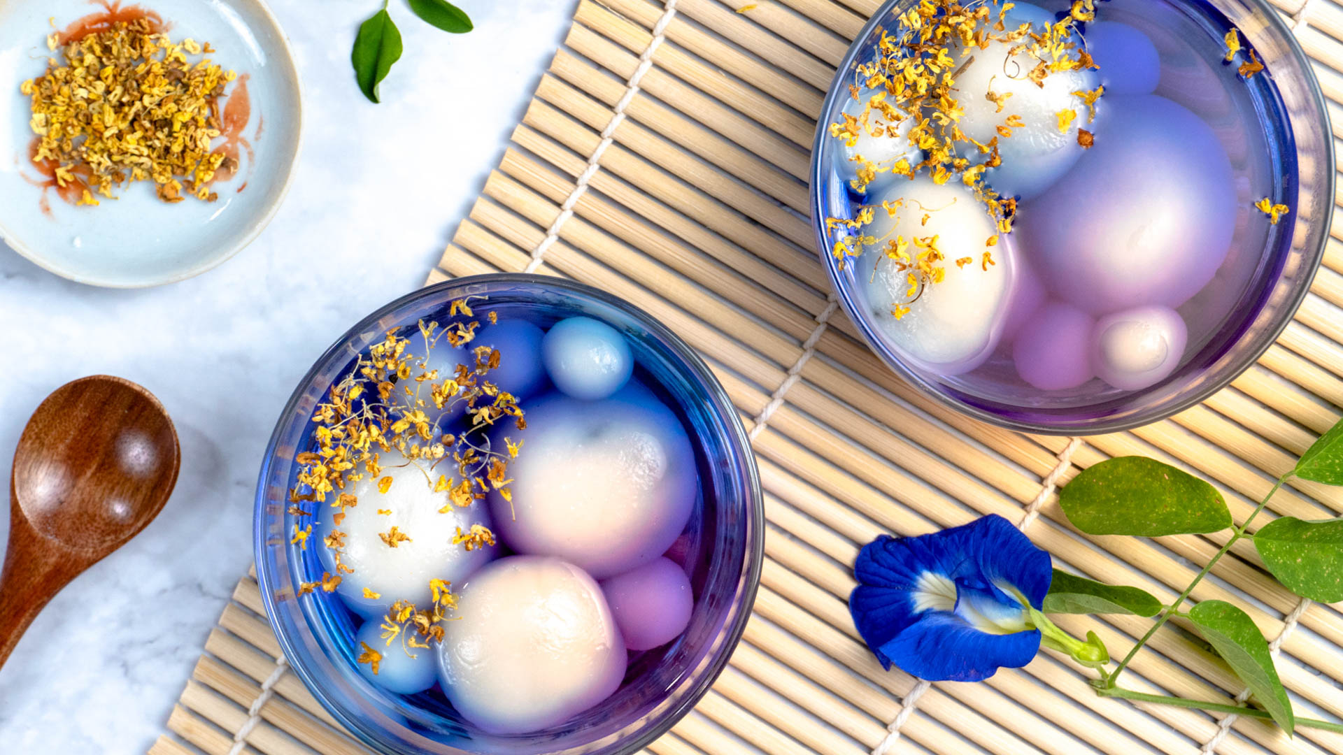 Lava Black Sesame Glutinous Rice Balls (Tang Yuan)