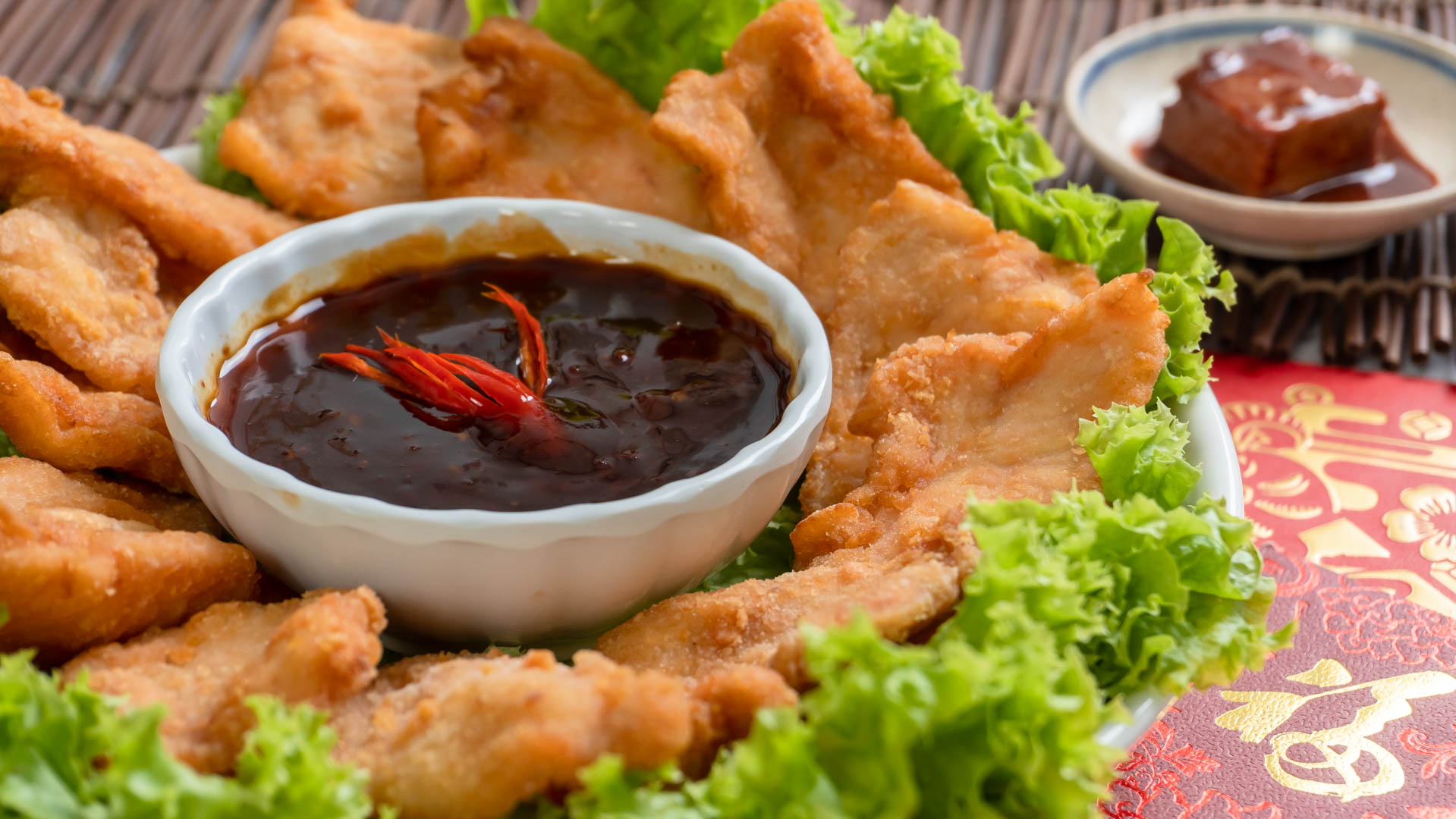 Red Fermented Bean Curd Fried Chicken My Lovely Recipes