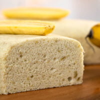Steamed Banana Sponge Cake 蒸香蕉海绵蛋糕
