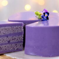 Purple Sweet Potato Layer Cake 紫薯千层蛋糕