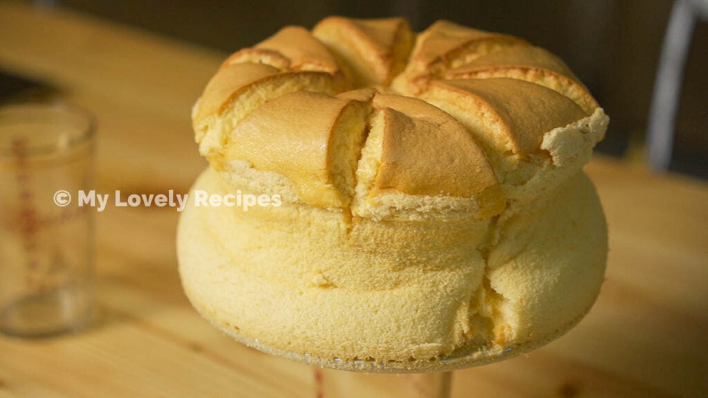 Butter Chiffon Cake Recipe  Moist, Fluffy & Elasticity - My Lovely Recipes