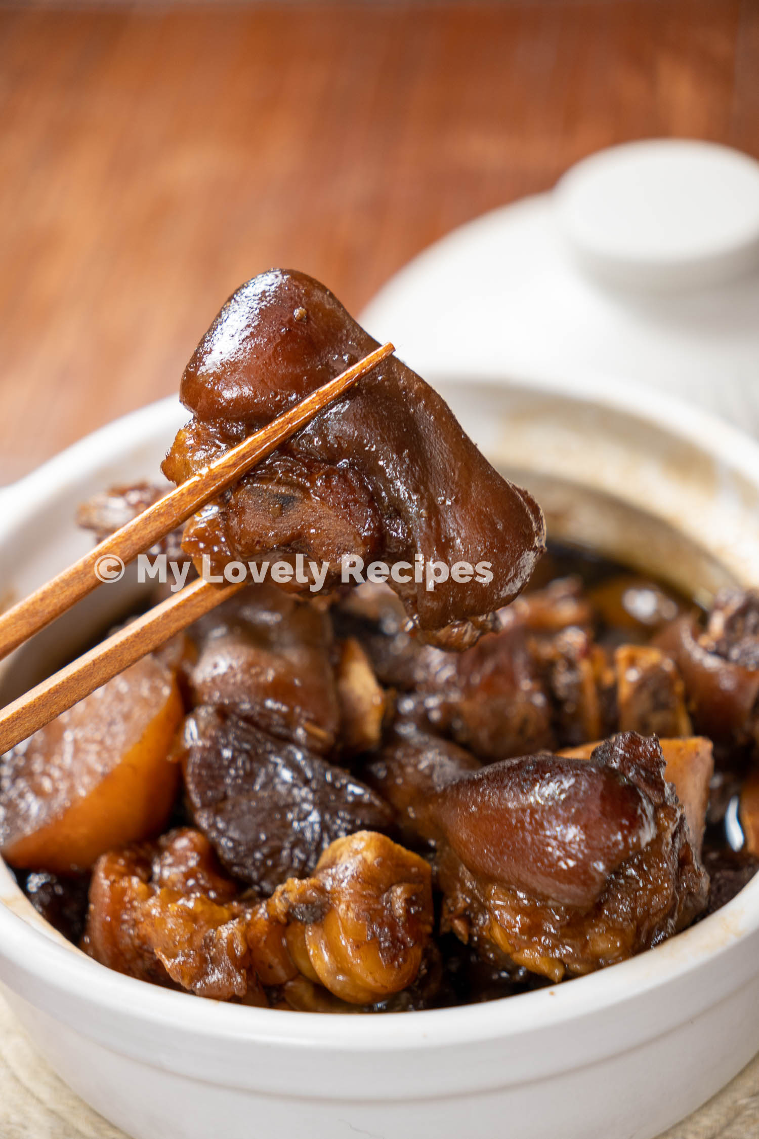 Pork Leg Vinegar, My Grandma Recipe My Lovely Recipes