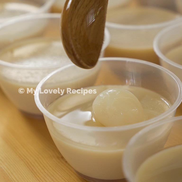 agar almond longan