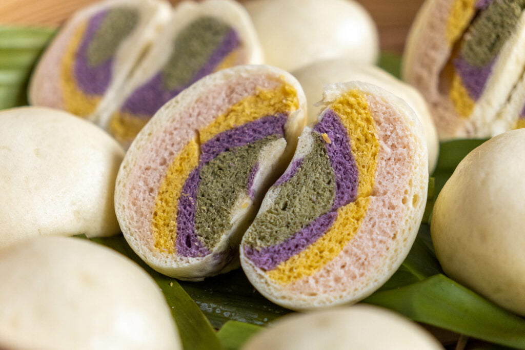 彩虹馒头 Rainbow Steamed Buns