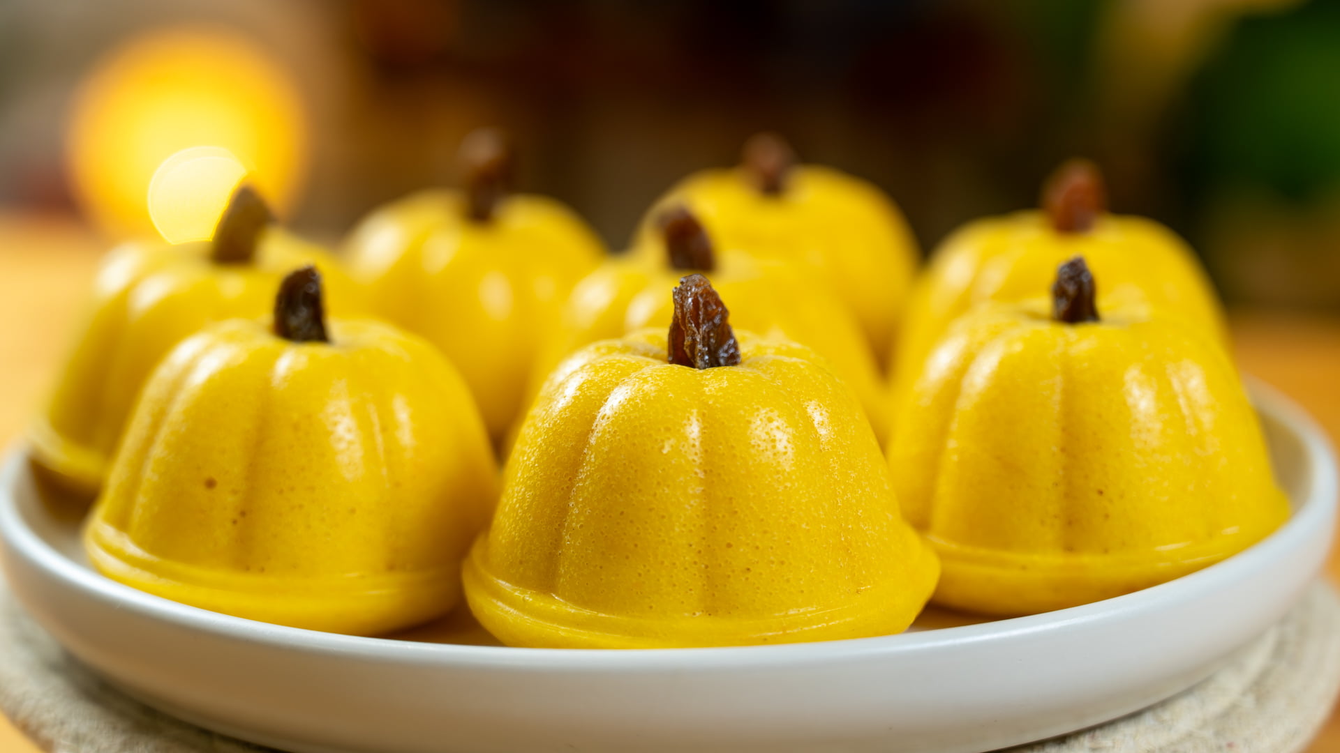 Pumpkin Malay Cupcakes / Ma Lai Go
