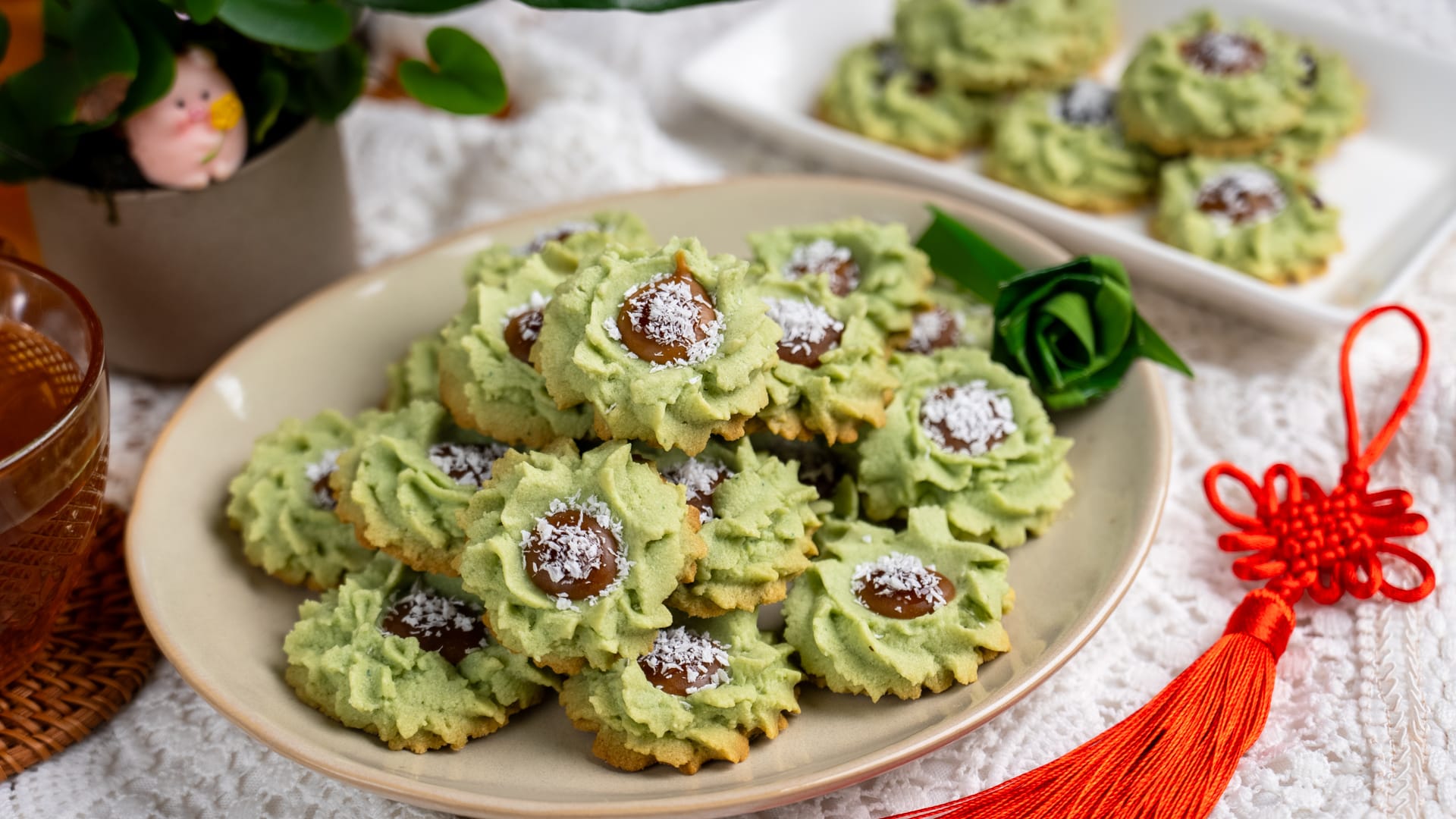 Ondeh Ondeh Butter Cookies