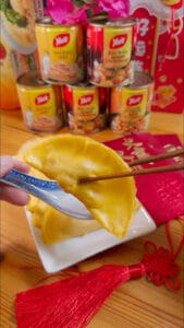 Golden Egg Dumplings 黄金蛋饺