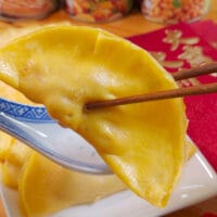 Golden Egg Dumplings 黄金蛋饺