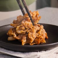 Korean Spicy Pan-Fried Pork 韩式辣酱煎肉