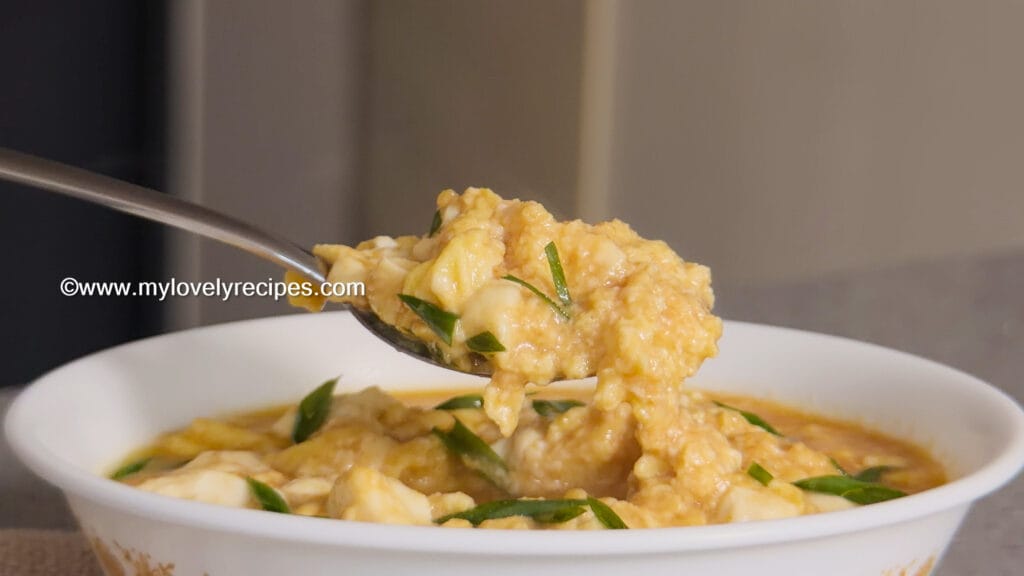 Silky Egg Tofu 滑蛋嫩豆腐